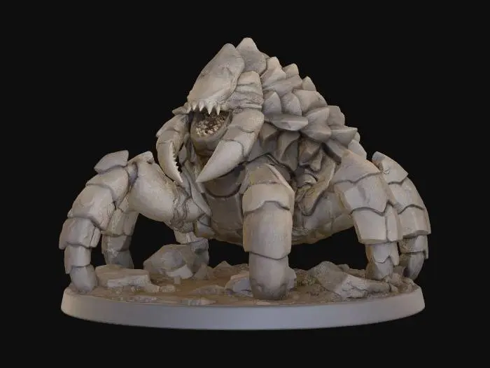3D model for Cragjaw Rock Monster
