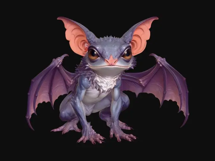 3D model for Bat Frog
