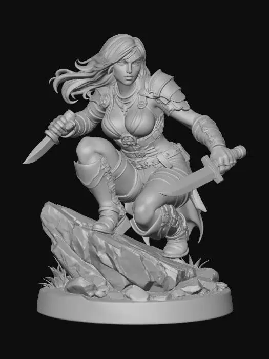 3D model for Blade Fighter Rogue