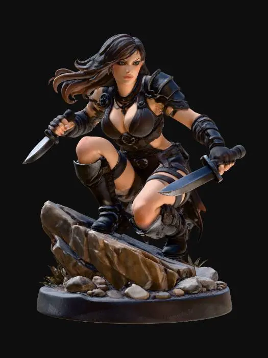 3D model for Blade Fighter Rogue