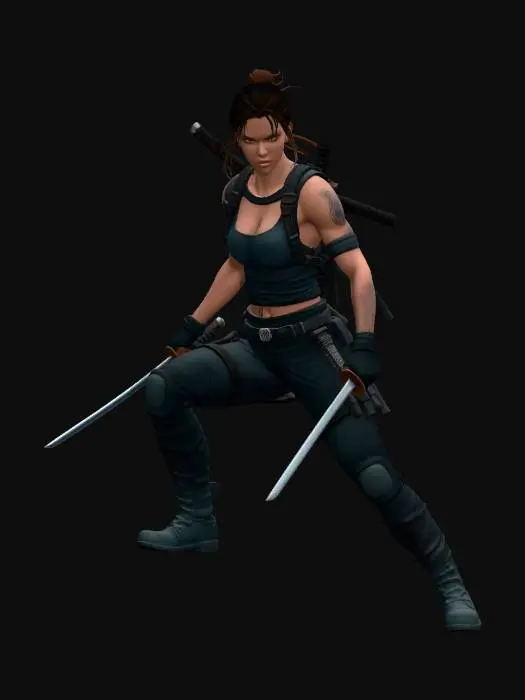 3D model for Stormblade in the Chasm