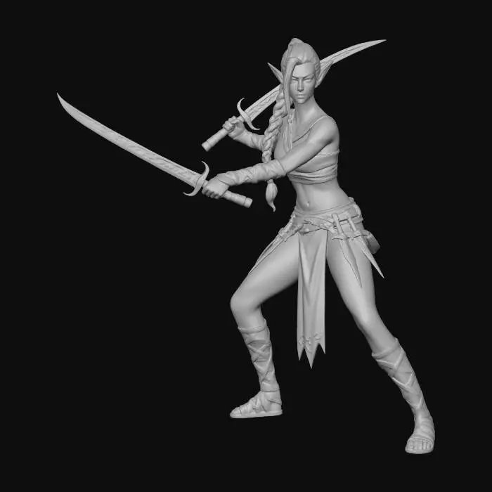 3D model for Twilight Twinblade