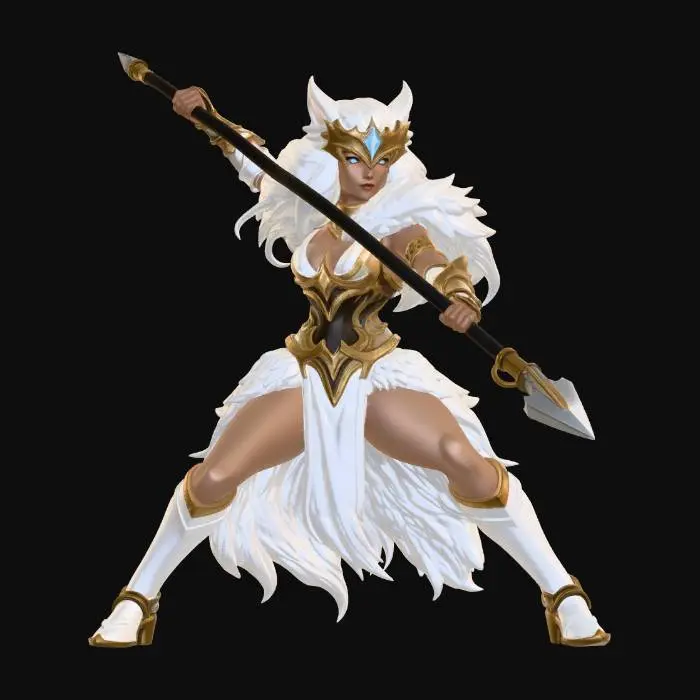 3D model for Frostveil Huntress