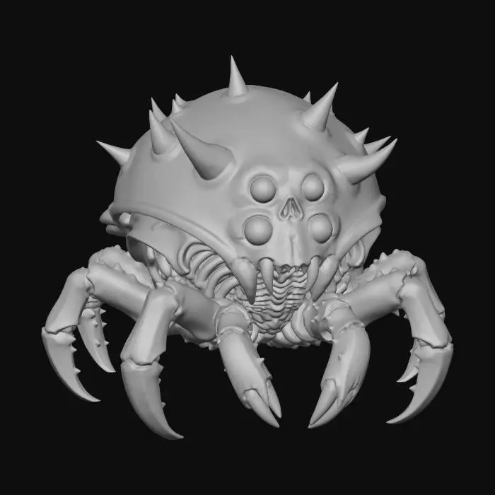 3D model for Skitter Skull
