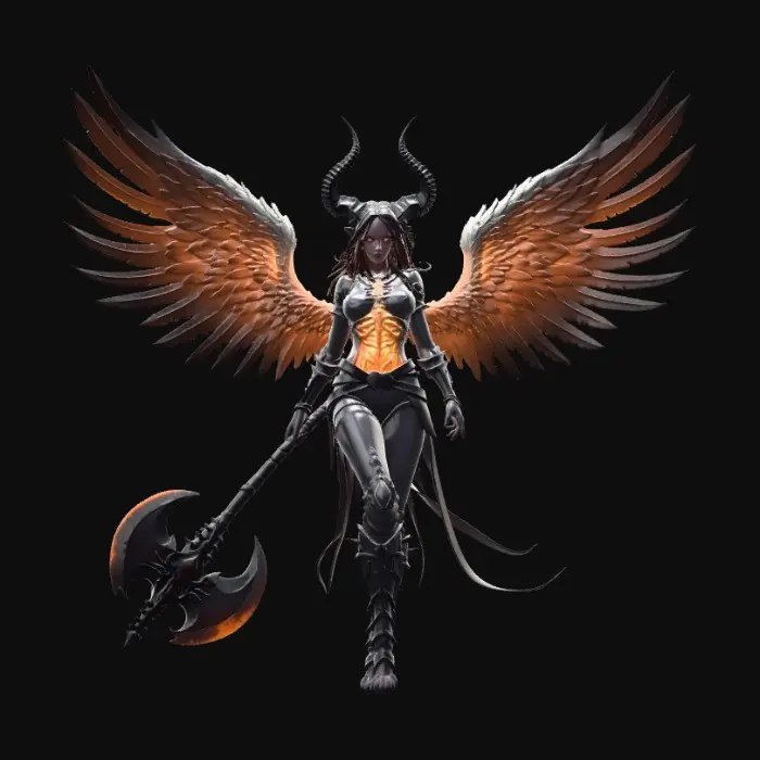 3D model for Fallen Valkyrie