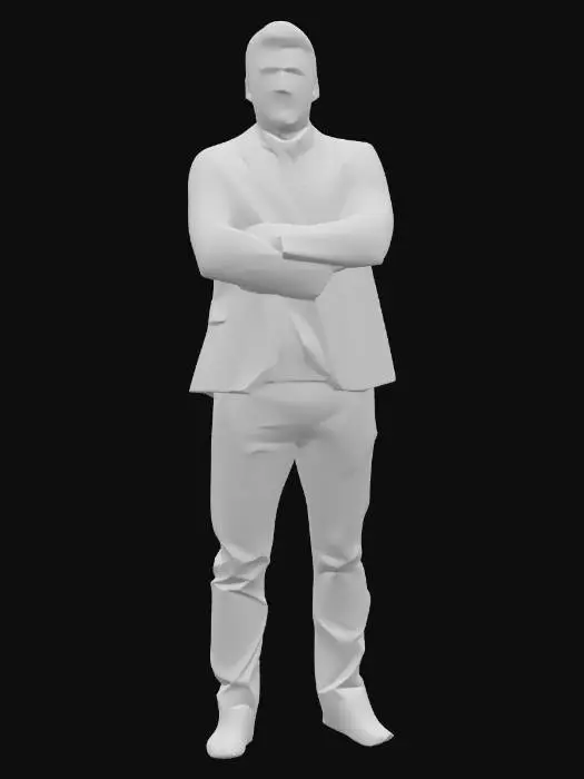 3D model for Statue of Resolve