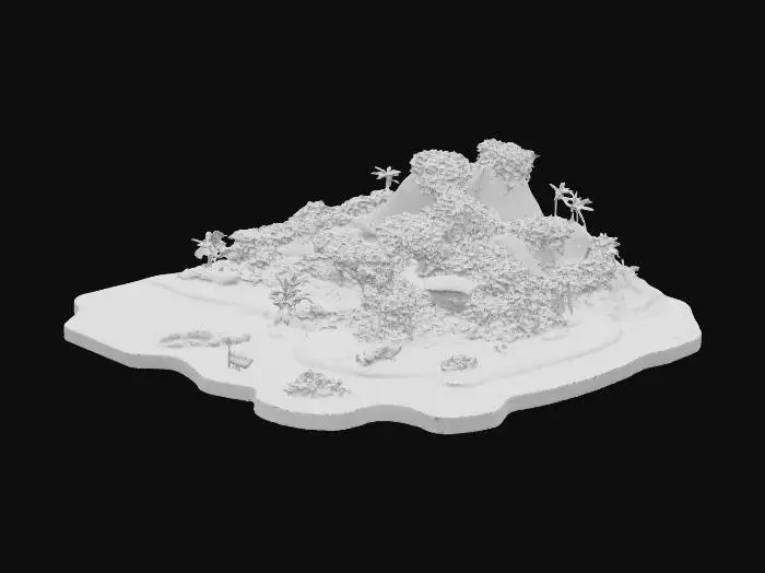 3D model for Tropical Haven
