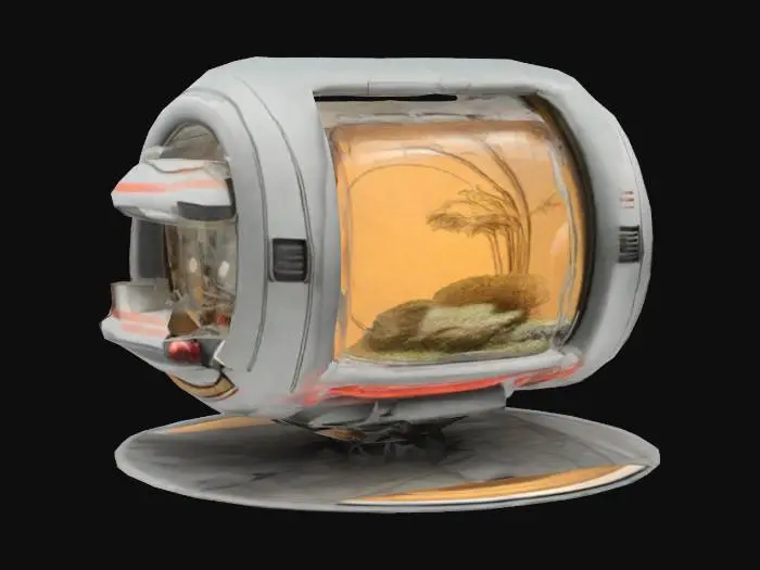 3D model for Portable Micro Ecosystem