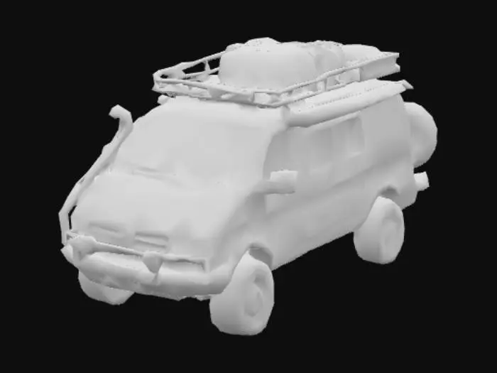 3D model for Adventure Camper Van