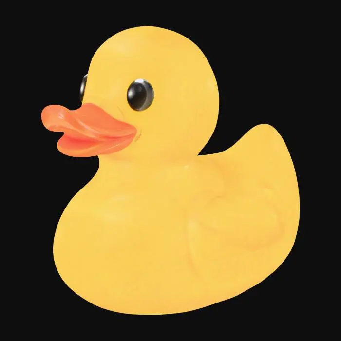 3D model for Rubber Ducky