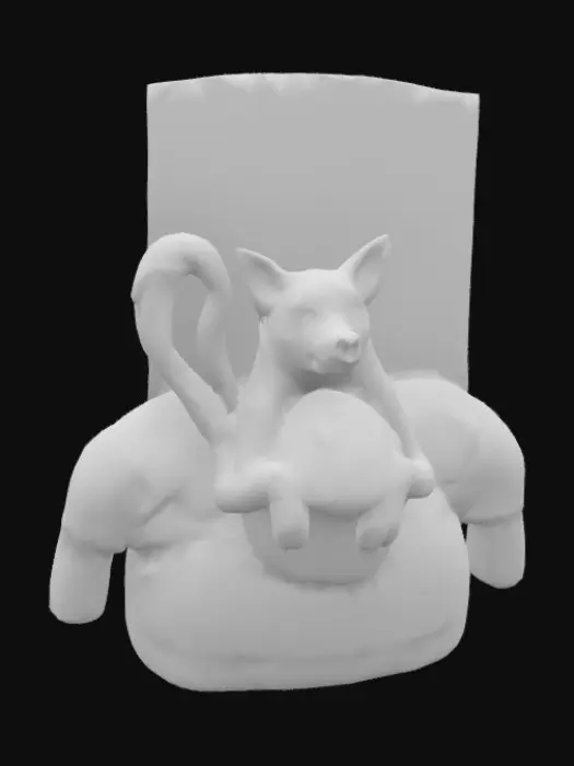 3D model for CaneSkuffin della Panzarotta Infinita