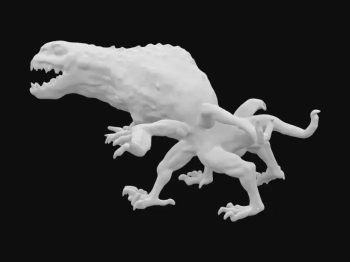 3D model for The Beast's Gaze