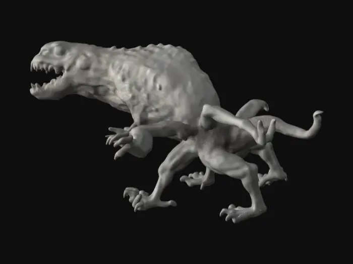 3D model for The Beast's Gaze