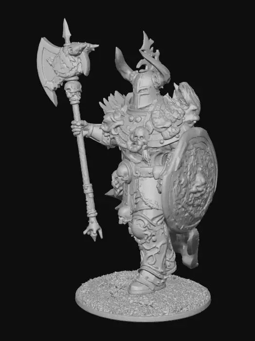 3D model for Warrior of Shadows