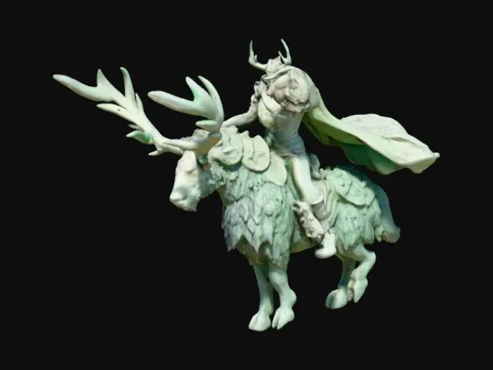 3D model for Eternal Antler Guardian