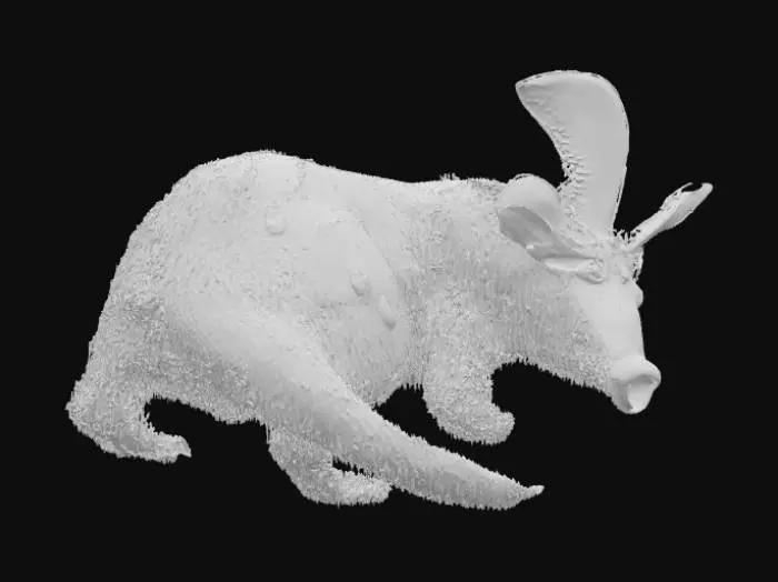 3D model for Curious Creature