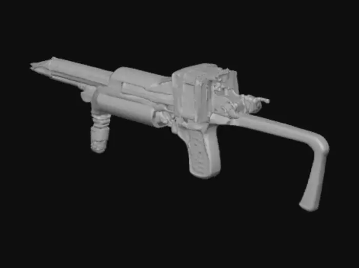 3D model for Futuristic Weapon Design