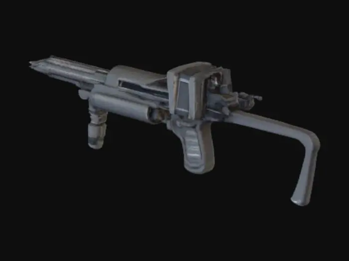 3D model for Futuristic Weapon Design