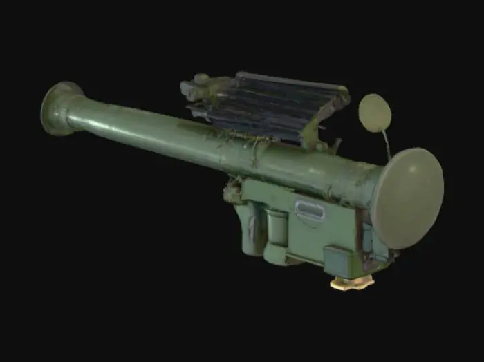 3D model for Stinger Missile System