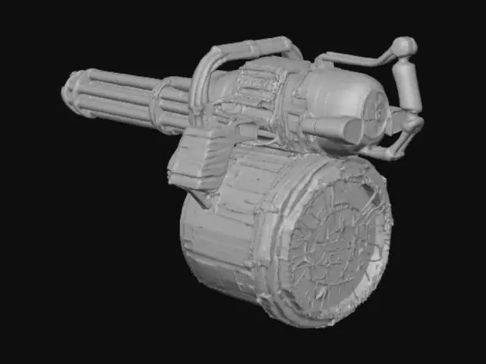 3D model for Heavy Rotary Cannon