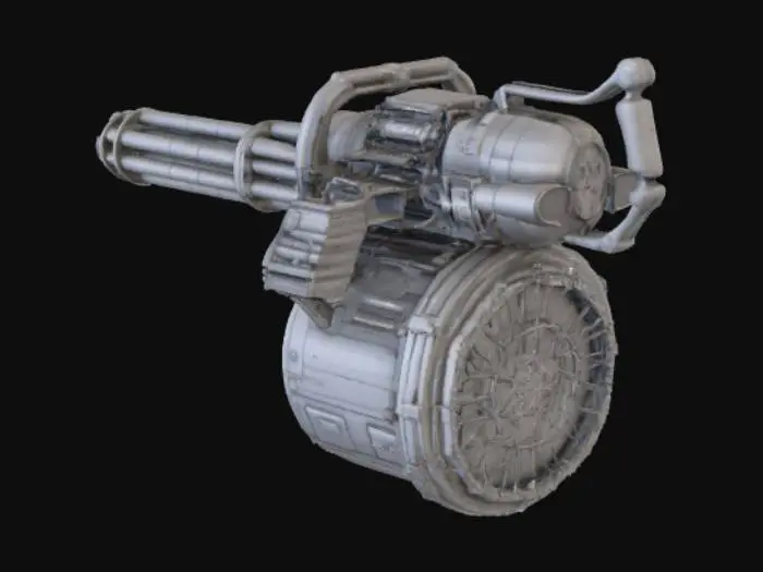 3D model for Heavy Rotary Cannon