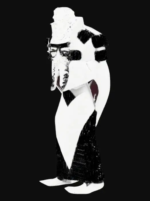 3D model for Monk Guardian