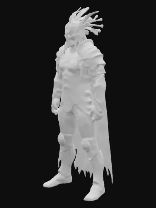 3D model for Warrior of Shadows