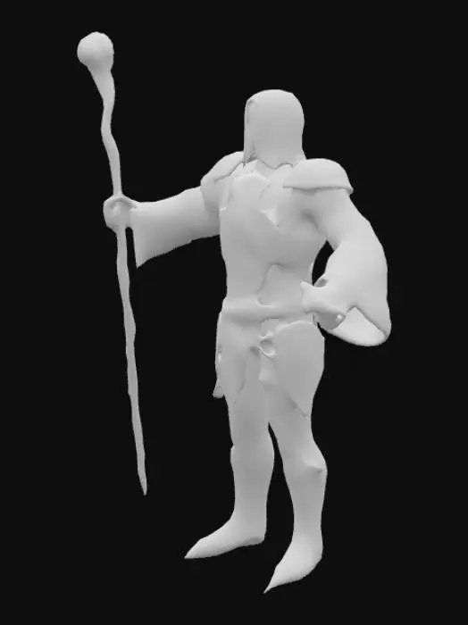 3D model for Necromancer Enigma