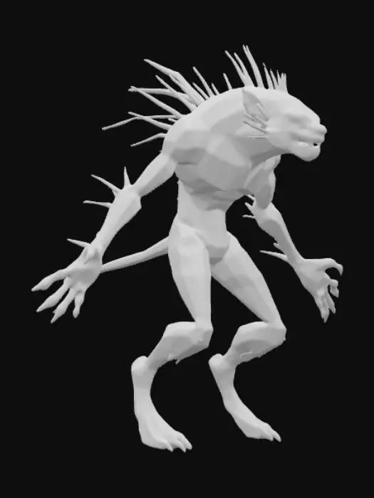3D model for "Shadow Beast"