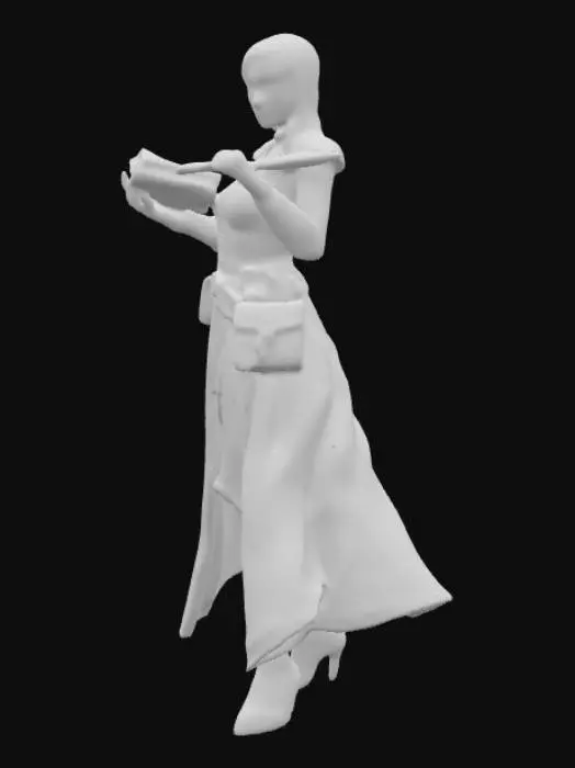 3D model for Mage Scribe