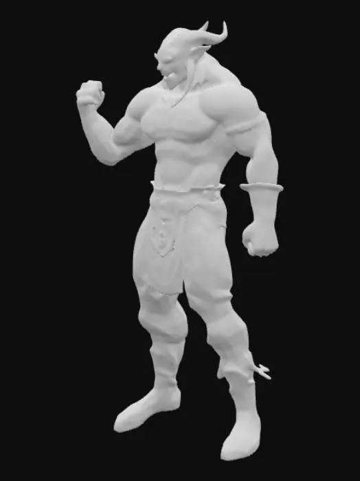 3D model for Demonic Warrior