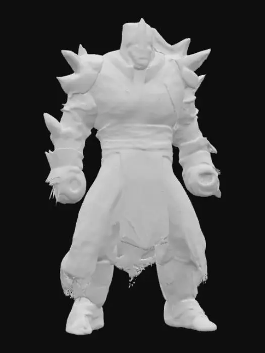 3D model for Crimson Warrior