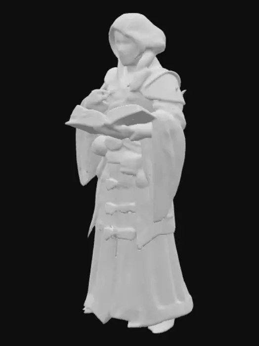 3D model for Scholar of the Arcane