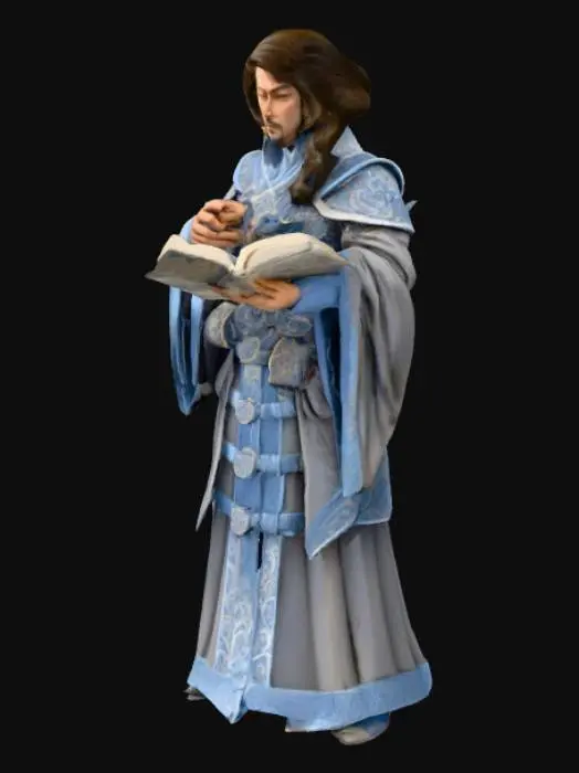 3D model for Scholar of the Arcane