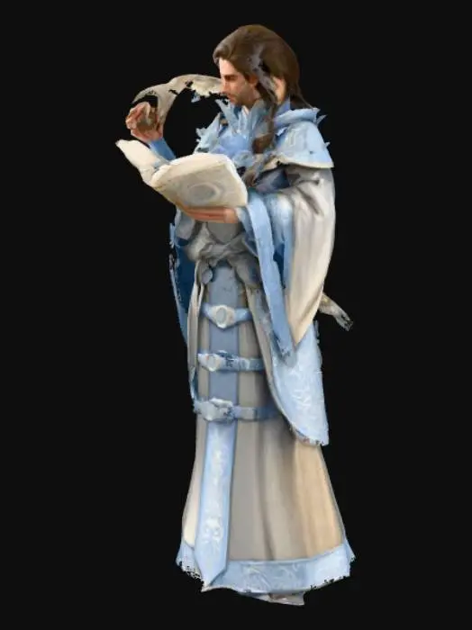 3D model for Scholar of the Arcane