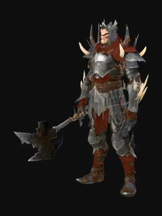 3D model for Dark Legionnaire