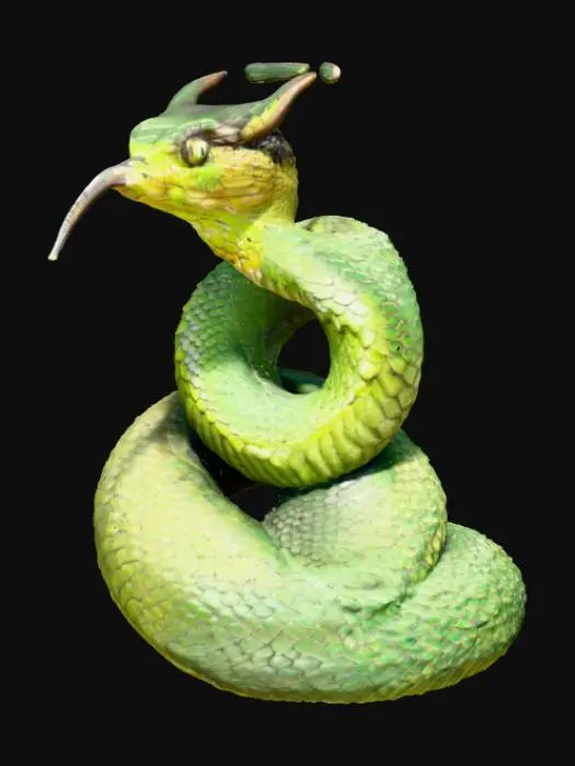 3D model for Serpent Majesty