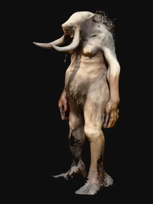 3D model for Desert Monster