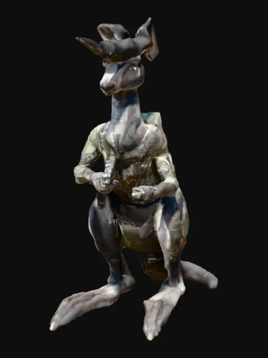 3D model for Cyber Kangaroo Commando