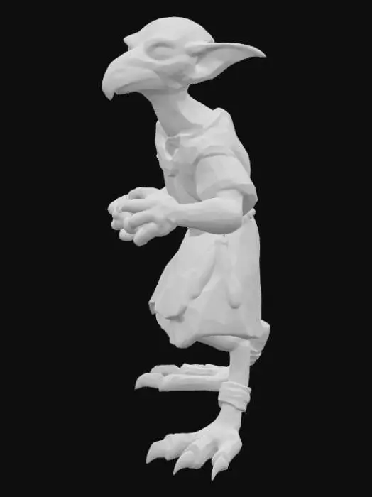 3D model for Feathered Mystic