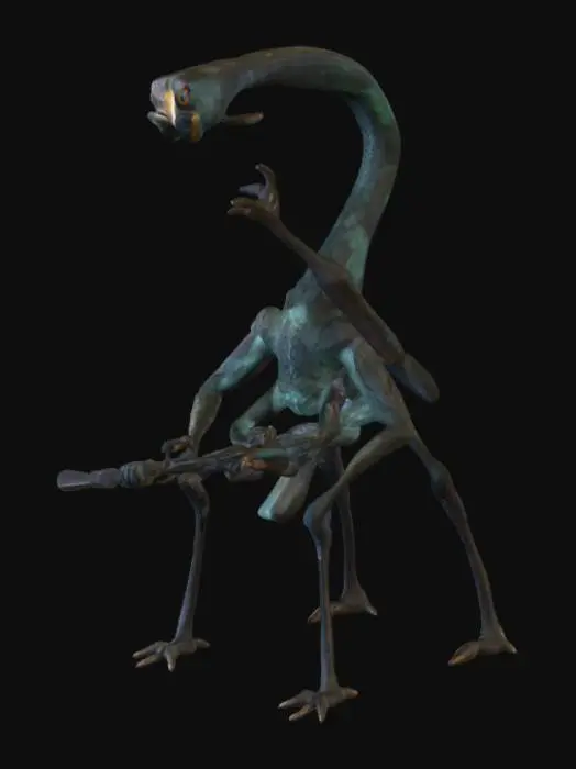 3D model for Alien Marksman