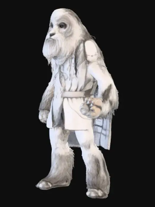 3D model for Wookiee Warrior