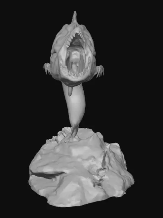 3D model for Aquatic Abyss Beast