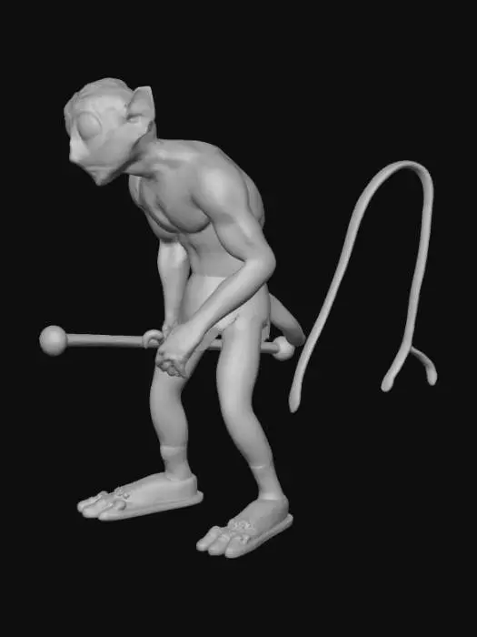 3D model for Tarsier Warrior