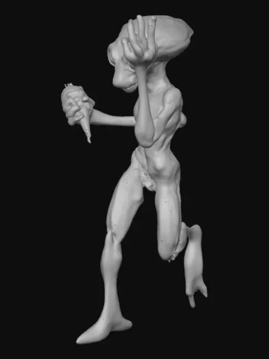 3D model for Alien Encounter