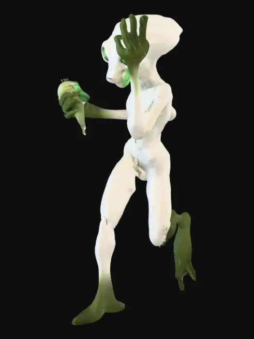 3D model for Alien Encounter