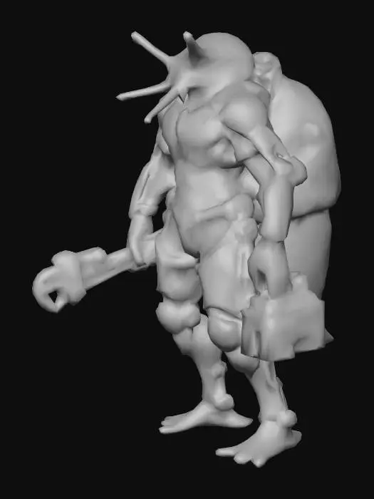3D model for Snail Technician