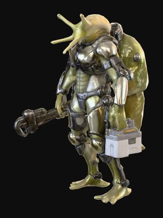 3D model for Snail Technician