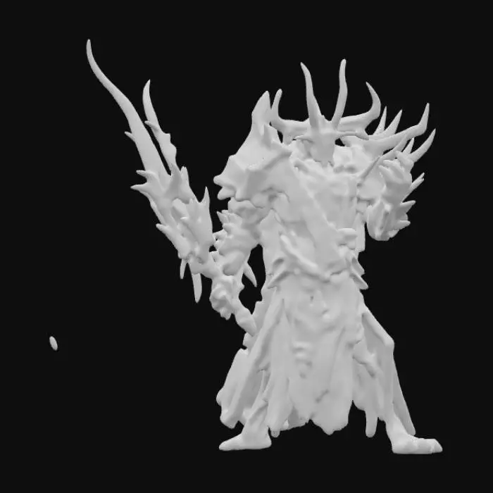 3D model for Demonic Warrior