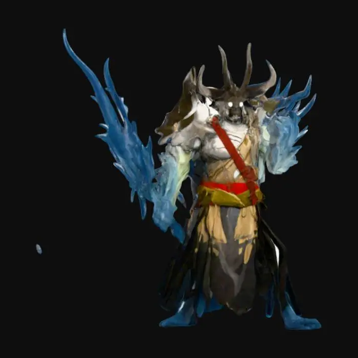 3D model for Demonic Warrior